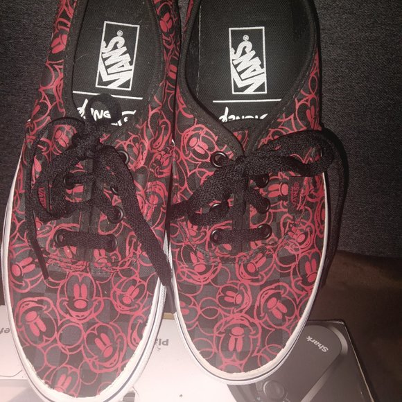 Limited Edition Disney's Mickey Mouse Vans Shoes - Picture 1 of 4